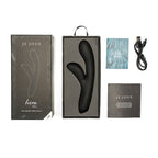 JE JOUE Hera Flex – Rabbit-Vibrator, schwarz