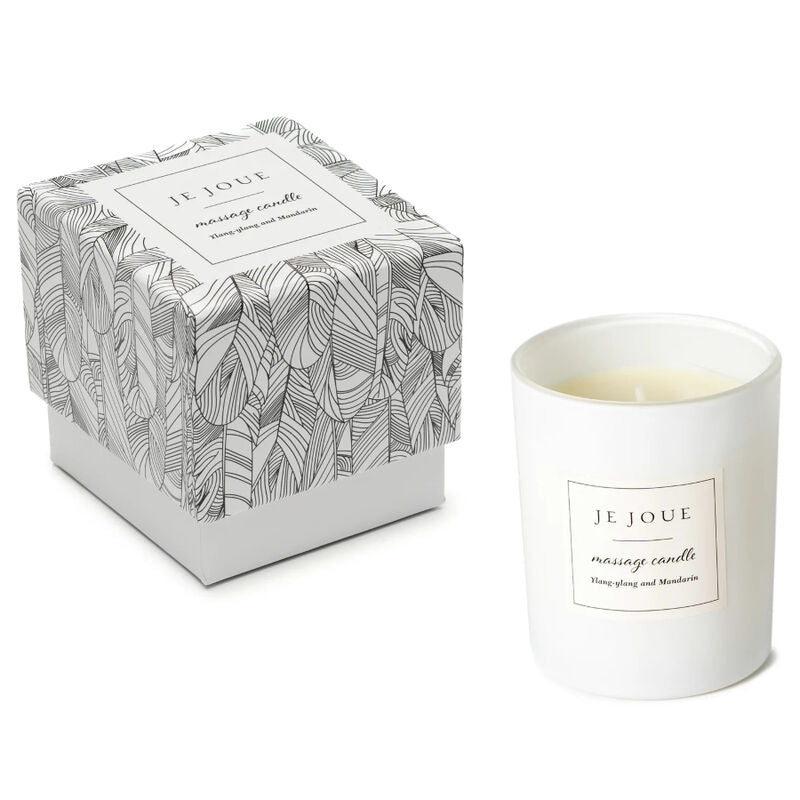 JE JOUE – CANDELA DA MASSAGGIO DI LUSSO YLANG YLANG E MANDARINO