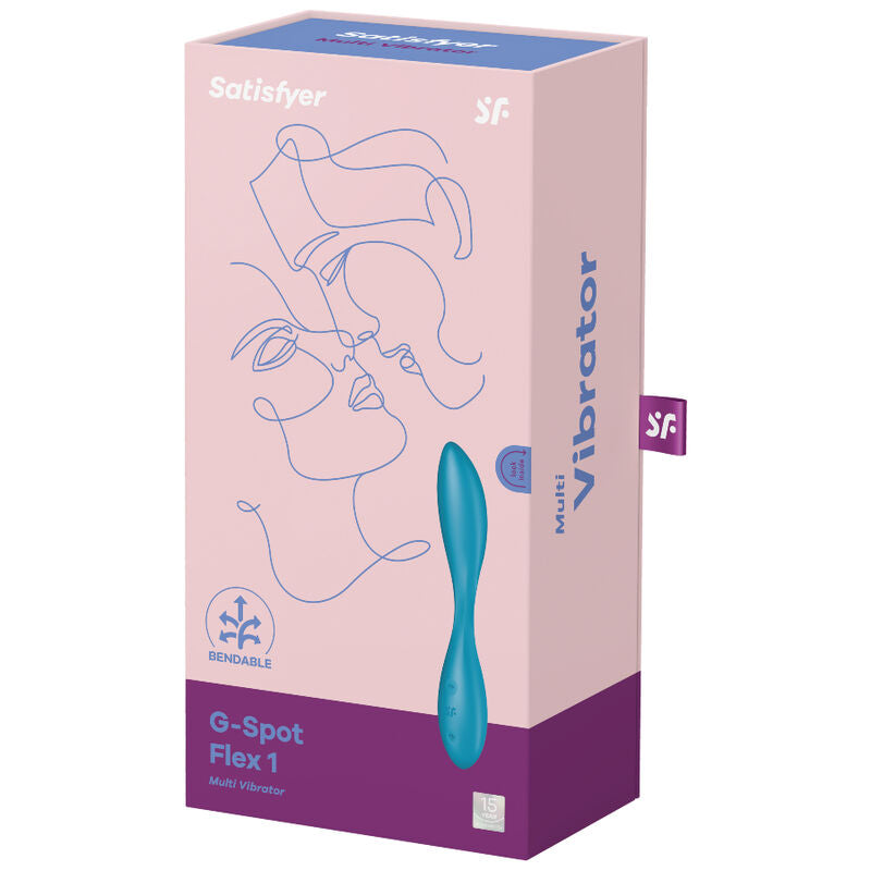 SATISFYER G-Spot Flex 1 – Multivibrator, blau