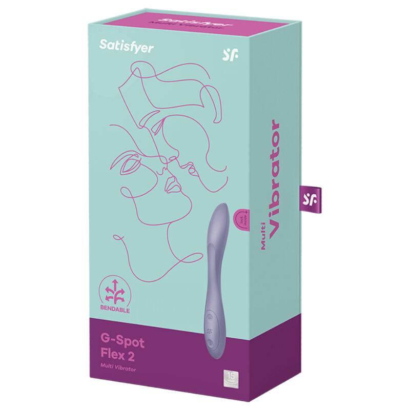 SATISFYER – G-SPOT FLEX 2 MULTI VIBRATOR PURPLE