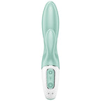 SATISFYER – APP VIBRATORE GONFIABILE CONIGLIO AIR PUMP BUNNY 5+ VERDE