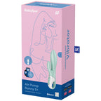 SATISFYER – APP VIBRATORE GONFIABILE CONIGLIO AIR PUMP BUNNY 5+ VERDE