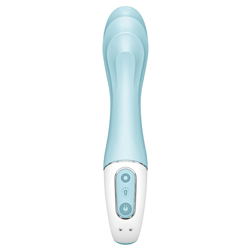 SATISFYER – AIR PUMP VIBRATOR 5+ INFLATABLE G-SPOT VIBRATOR APP BLUE
