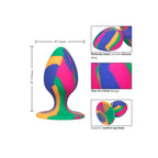 CALEXOTICS Cheeky Medium Tie-Dye – Analplug
