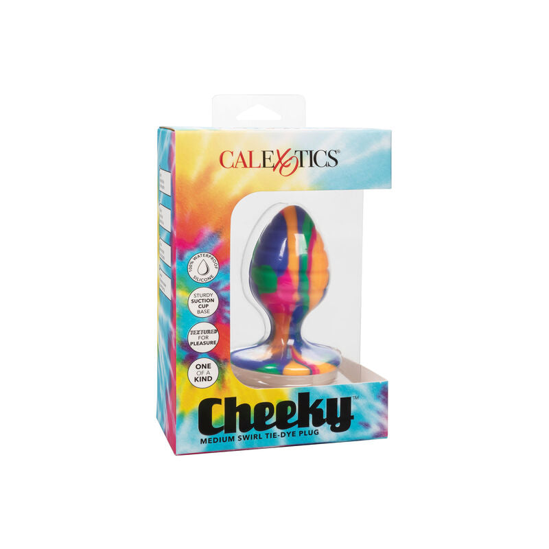 CALEXOTICS – CHEEKY MEDIUM SWIRL ANAL PLUG