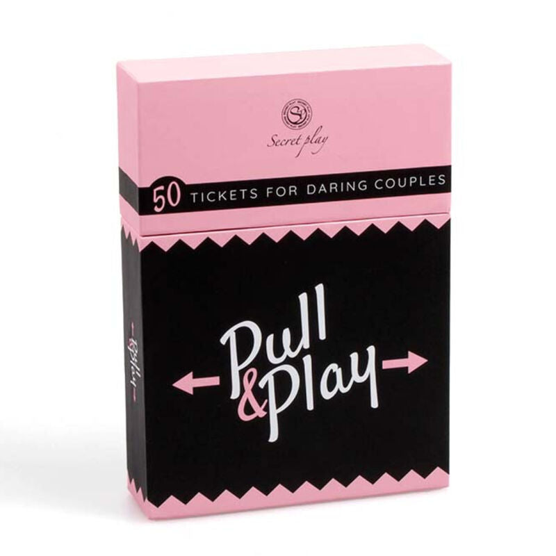 SECRETPLAY – JEU DE CARTES PULL & PLAY (ES/EN/DE/FR/NL/PT/IT)