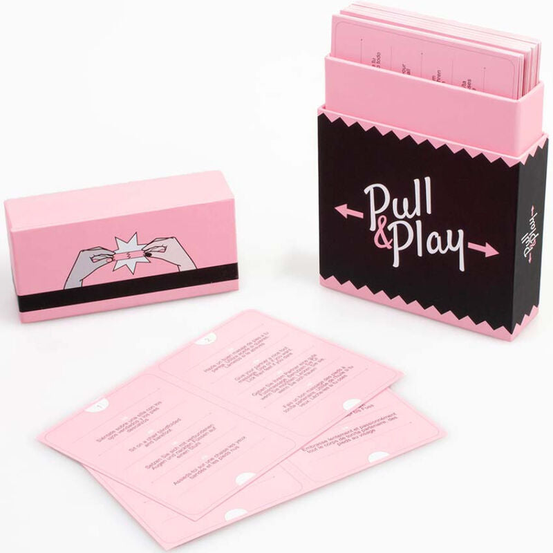 SECRETPLAY – JEU DE CARTES PULL & PLAY (ES/EN/DE/FR/NL/PT/IT)