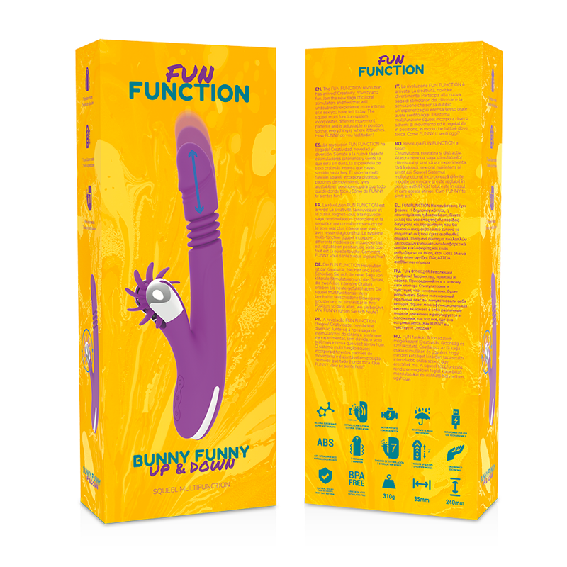FUN FUNCTION Bunny Funny Up & Down 2.0 – Klitoris-Stimulator mit Auf-und-Ab