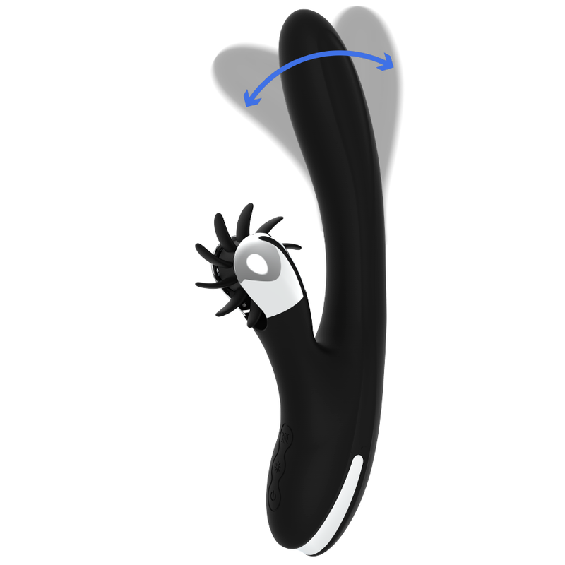 BLACK&SILVER Grimm Wave – Rabbit-Vibrator mit Wellenfunktion