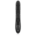 BLACK&SILVER – KENJI VIBROMASSEUR RABBIT UP & DOWN + TÉLÉCOMMANDE WATCHME