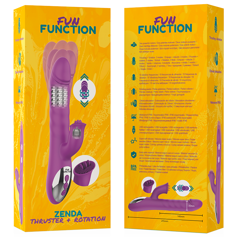 FUN FUNCTION – ZENDA THRUSTER & ROTATION