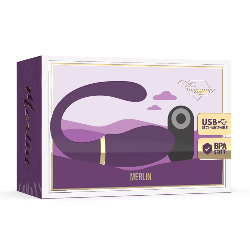 TREASURE – TELECOMANDO MERLIN DOPPIA COPPIA VIBRATORE