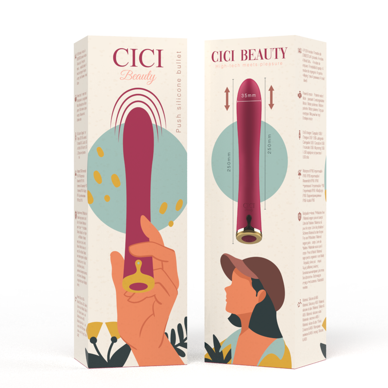 CICI BEAUTY – Premium Silikon Push-Bullet