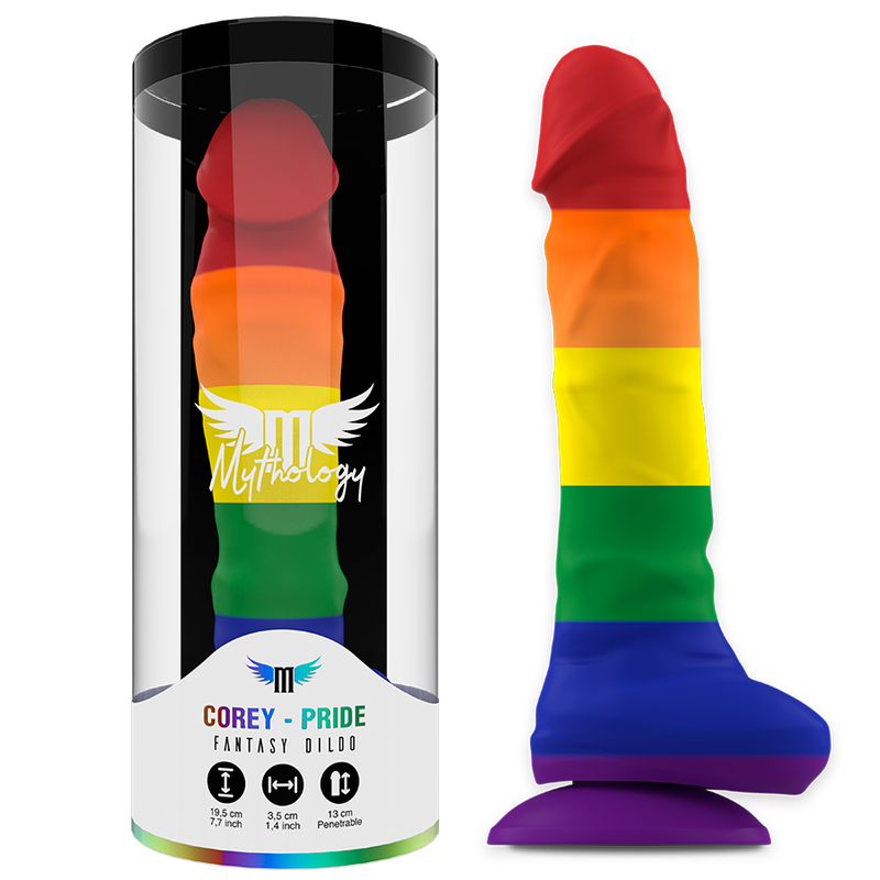 MYTHOLOGY – COREY PRIDE DILDO