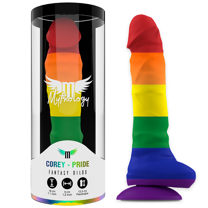 MYTHOLOGY – COREY PRIDE DILDO