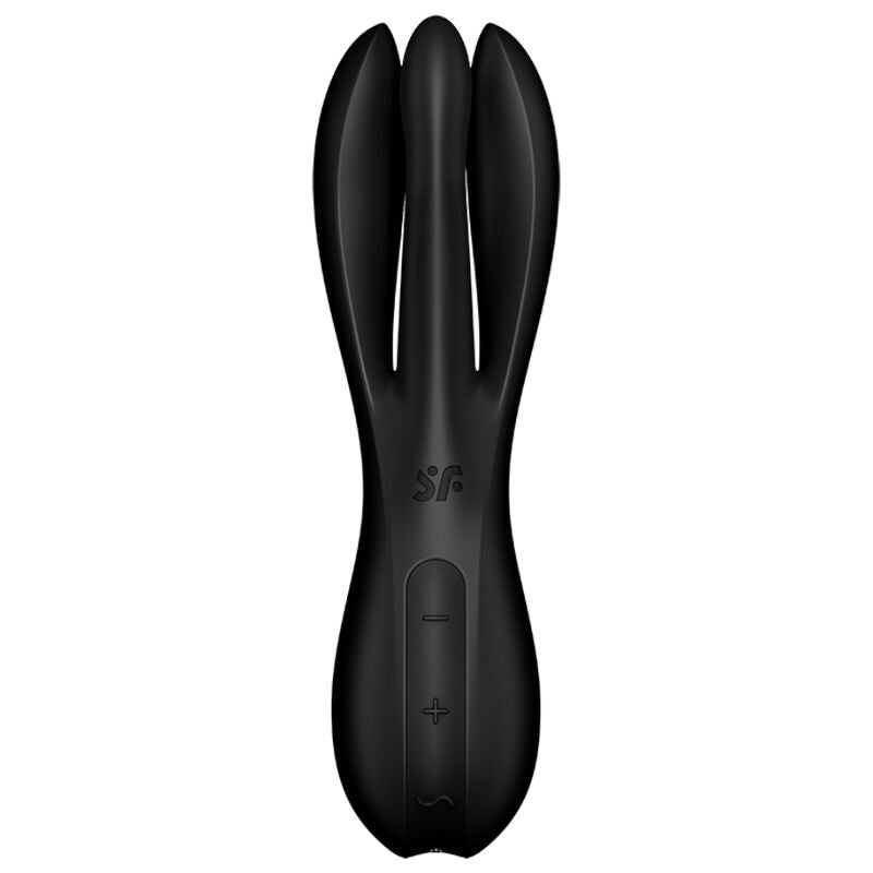 SATISFYER – VIBRATEUR THREESOME 2 NOIR