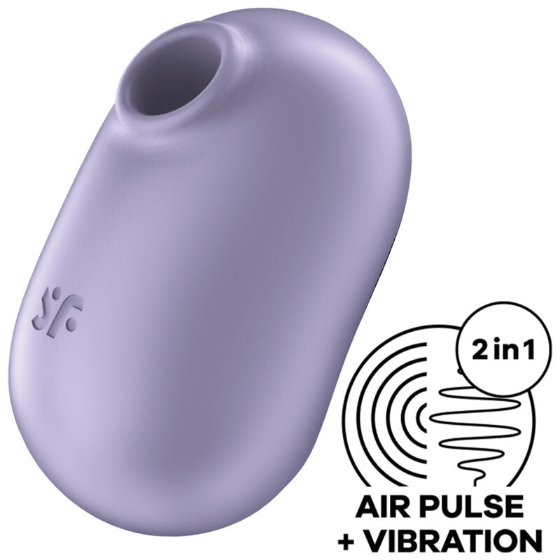 SATISFYER – PRO TO GO 2 DOUBLE AIR PULSE STIMULATOR & VIBRATOR