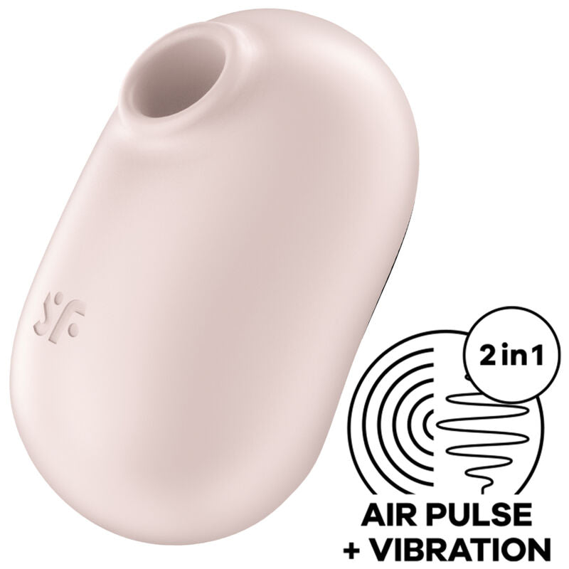 SATISFYER – PRO TO GO 2 DOUBLE AIR PULSE STIMULATOR & VIBRATOR