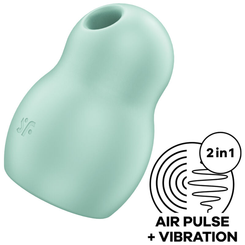 SATISFYER – PRO TO GO 1 DOUBLE AIR PULSE STIMULATOR & VIBRATOR
