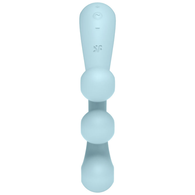 SATISFYER Tri Ball 2 – Multivibrator, blau