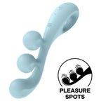 SATISFYER Tri Ball 2 – Multivibrator, blau