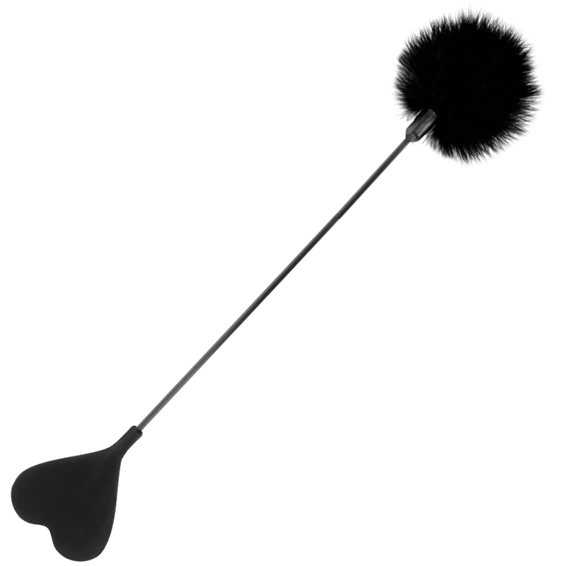 DARKNESS – Black love feather whip 40 cm