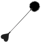 DARKNESS – Black love feather whip 40 cm