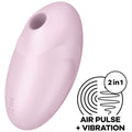 SATISFYER – VULVA LOVER 3 AIR PULSE STIMULATOR & VIBRATOR