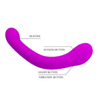 PRETTY LOVE – VIBRATEUR ET SUÇEUR CLITORIDIEN ALEX LILAC