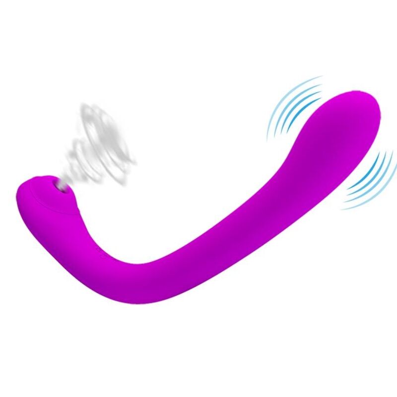 PRETTY LOVE – VIBRATEUR ET SUÇEUR CLITORIDIEN ALEX LILAC