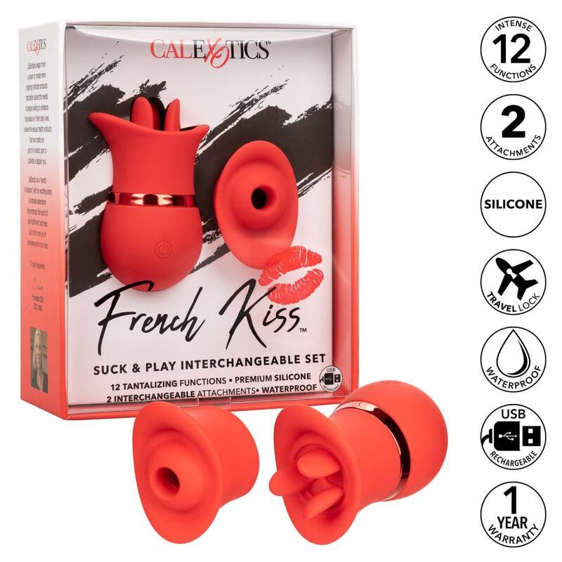 CALEXOTICS – SET FRENCH KISS SUCCHIA E GIOCA