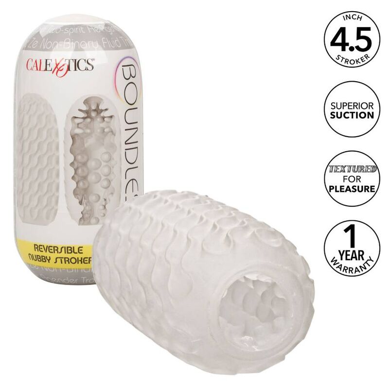 CALEXOTICS Boundless Reversible Nubby – Stroker mit Noppenstruktur