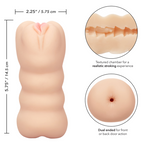 CALEXOTICS Cheap Thrills The Three Way – Doppelend-Masturbator