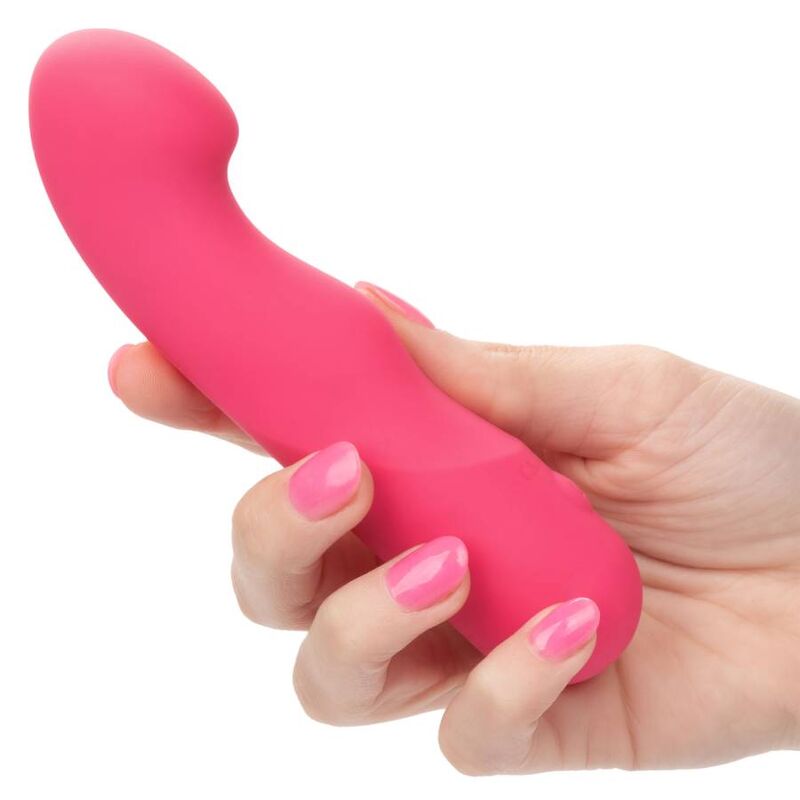 CALEXOTICS Pixies Curvy – Vibrator aus Flüssigsilikon, rosa