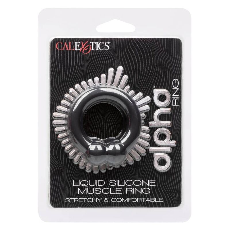 CALEXOTICS – BAGUE MUSCULAIRE ALPHA NOIR