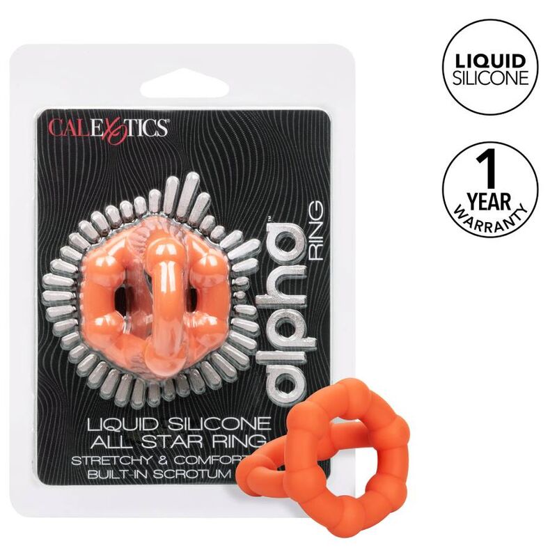 CALEXOTICS Alpha All Star – Penisring, orange