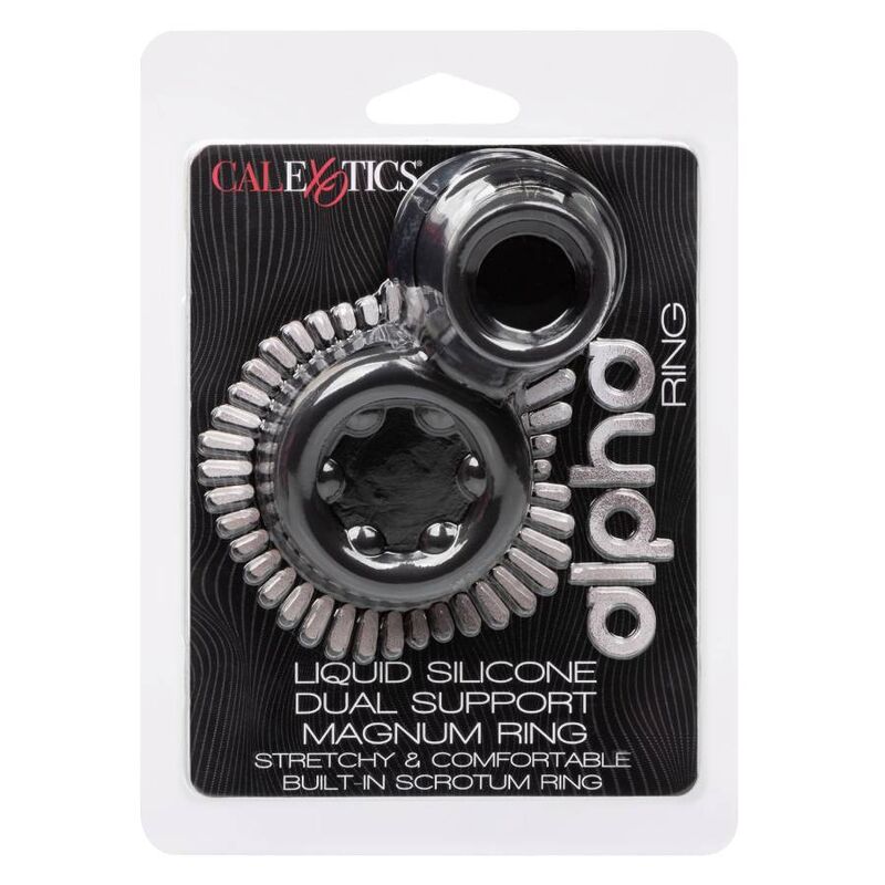CALEXOTICS – ANELLO ALPHA DUAL MAGNUM NERO