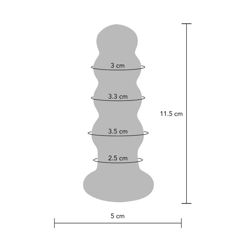 TOYJOY – GLUTEI IL BUTTPLUG IN VETRO RADIANTE