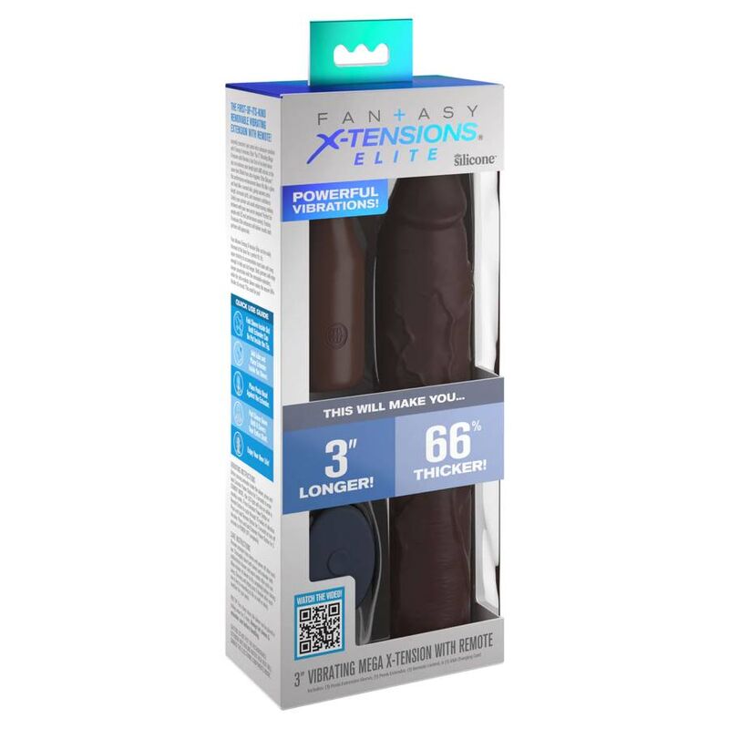 FANTASY X- TENSIONS – PIPEDREAMS 22,86 CM + PLUG 7,62 CM