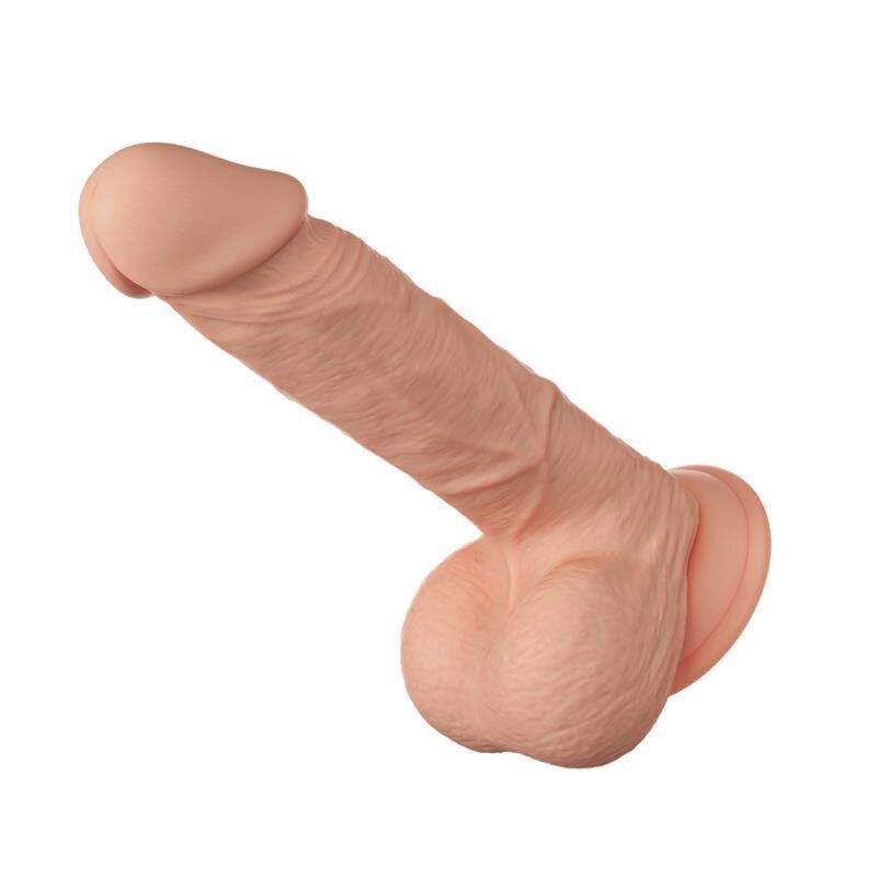 BAILE Bahamut – Flexibler realistischer Dildo, 21,8 cm, natürliche Farbe