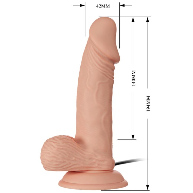 BAILE – BELLISSIMO INCONTRO ZEBULON VIBRAZIONE 19.4 CM NATURALE