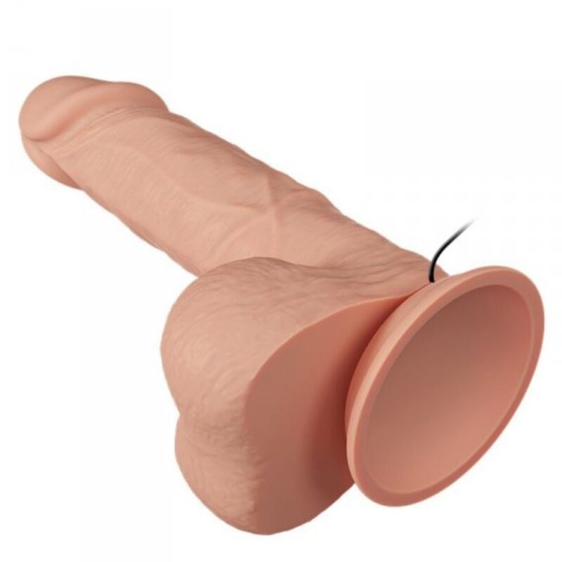 BAILE Schöne Begegnung Bahamut – Vibrierender Dildo, 21.8 cm, natürlich