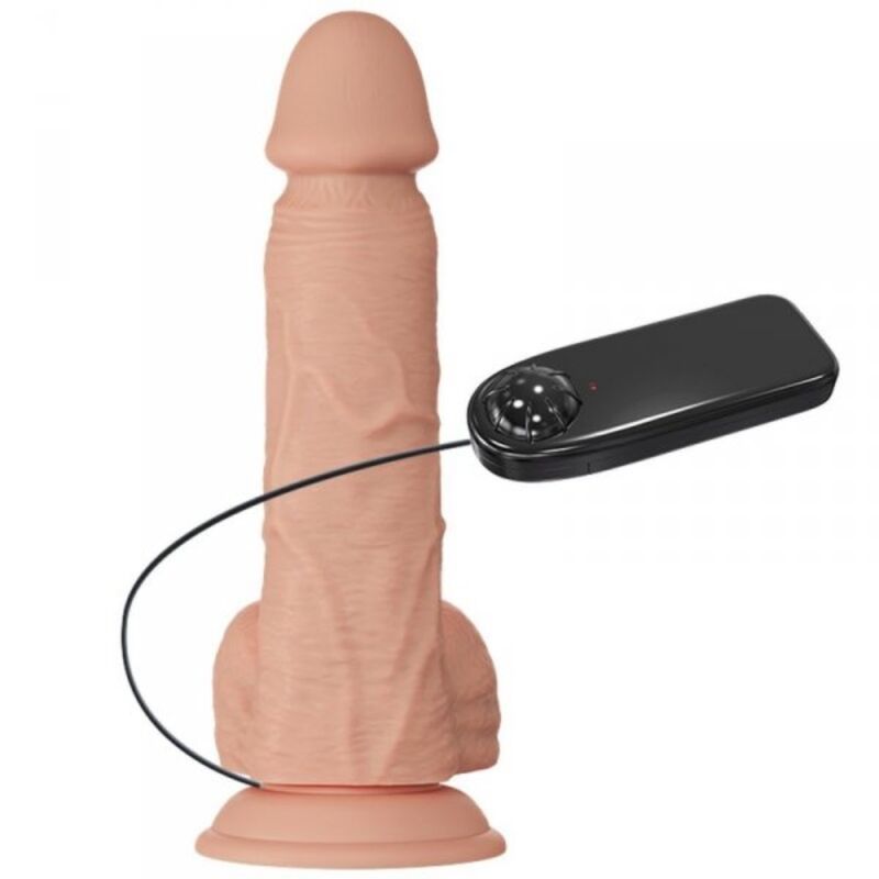 BAILE Schöne Begegnung Bahamut – Vibrierender Dildo, 21.8 cm, natürlich