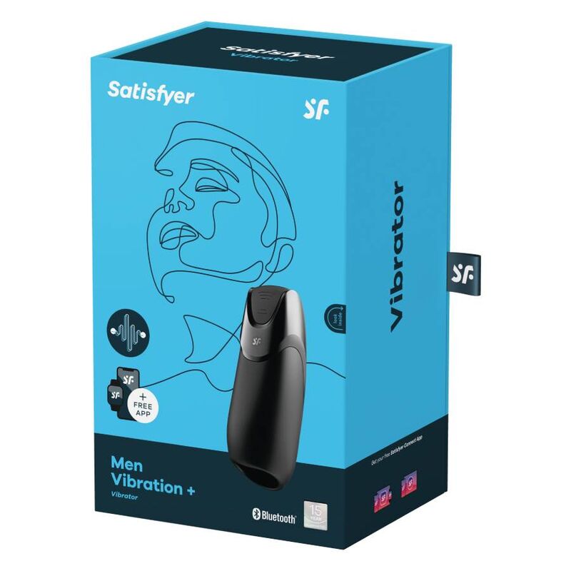 SATISFYER – MEN VIBRATION+ NERO