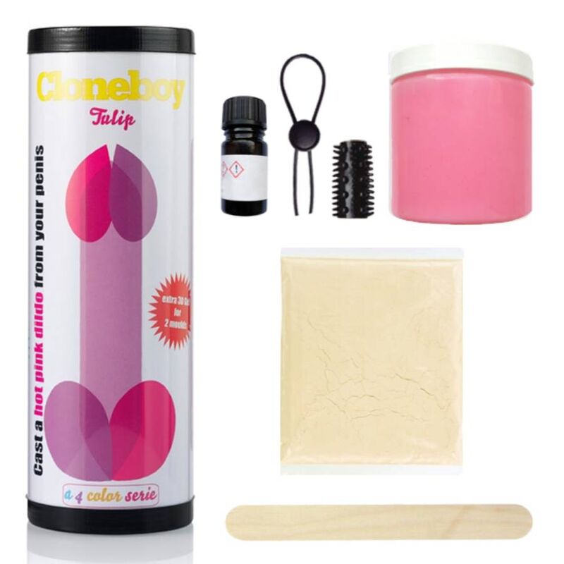 CLONEBOY Tulip Intense – Kit per calco di dildo rosa