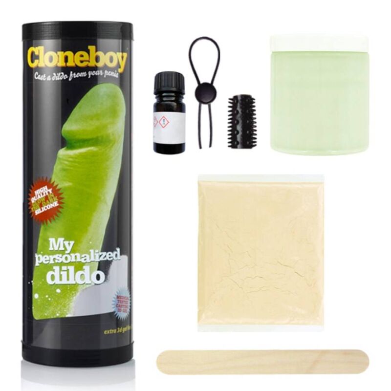 CLONEBOY Glow in the Dark – Kit de moulage du pénis phosphorescent