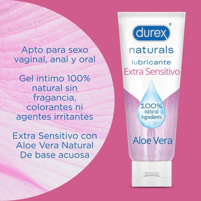 DUREX – Naturals Extra Sensitives Gleitgel, 100 ml