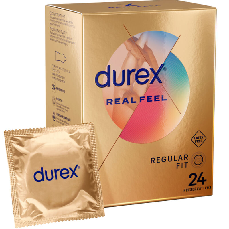 DUREX Real Feel – Sensazione reale 24 uds