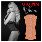 JAMYJOB SIGNATURE – Vivian Vagina-Masturbator, 16 cm