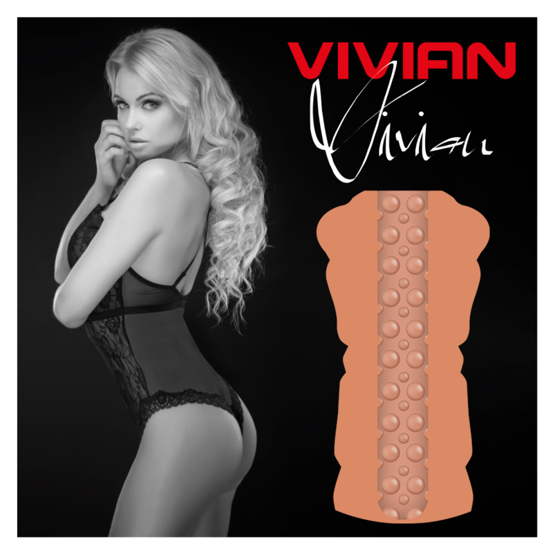 JAMYJOB SIGNATURE – Vivian Vagina-Masturbator, 16 cm
